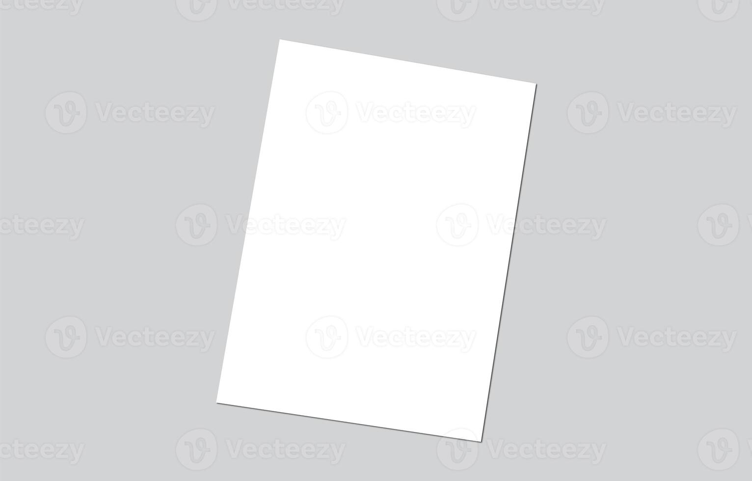 Professional invoice Lettterhead fax cover flyer or Letter blank Mockup file photo