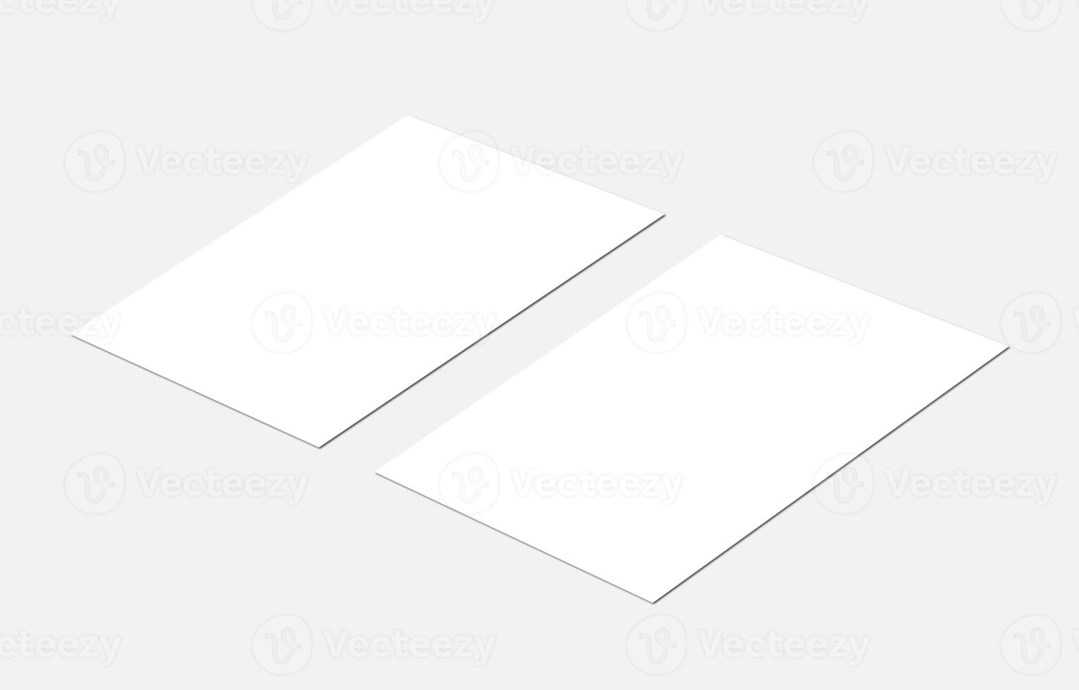 Professional invoice Lettterhead fax cover flyer or Letter blank Mockup file photo