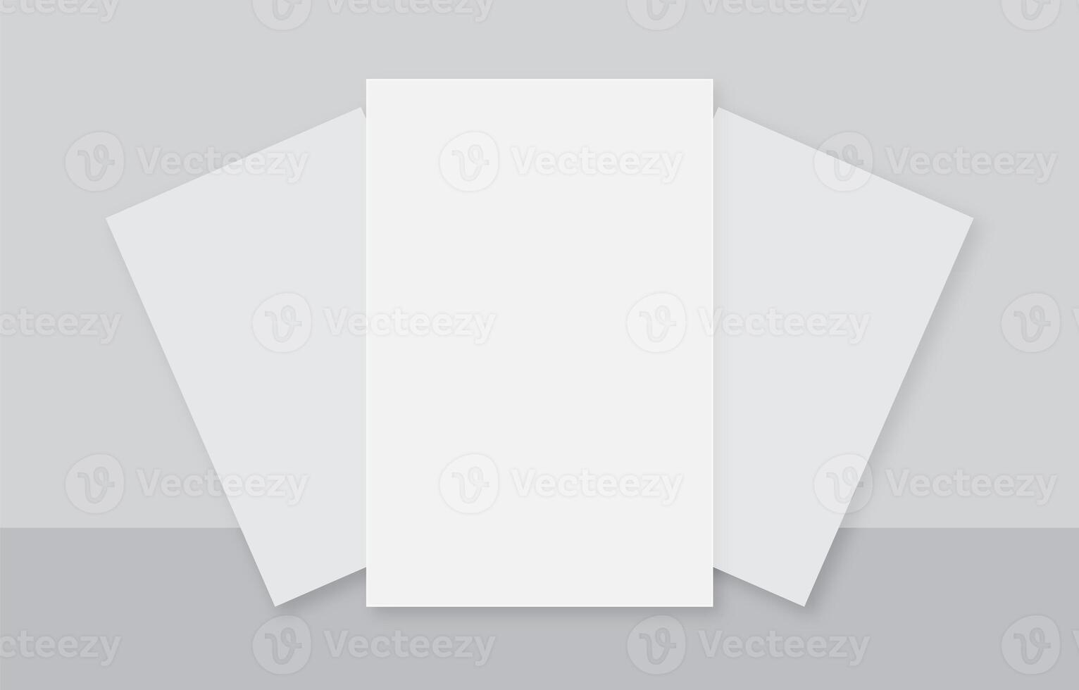 Professional invoice Lettterhead fax cover flyer or Letter blank Mockup file photo