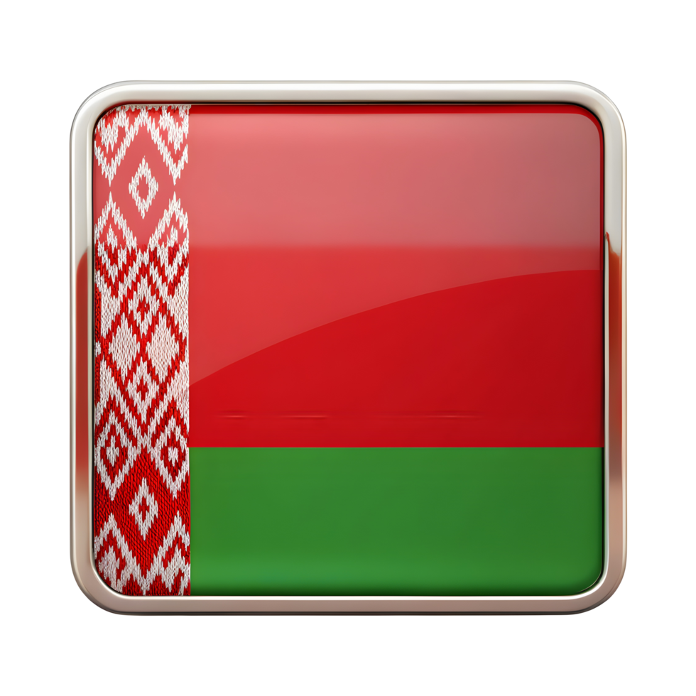 3D Belarus Flag Icon Perfect for National Events, Celebrations, or Graphic Design Projects png