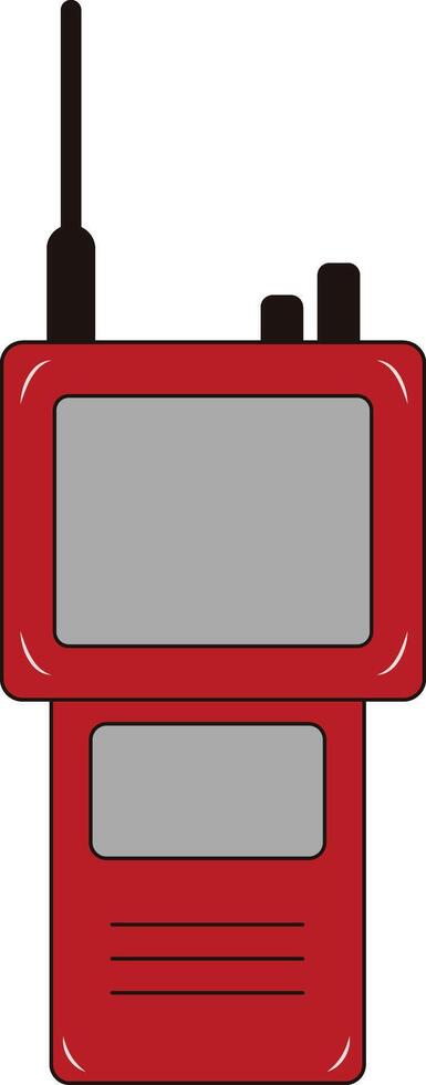 Firefighter Protection Equipment with Cartoon Design vector