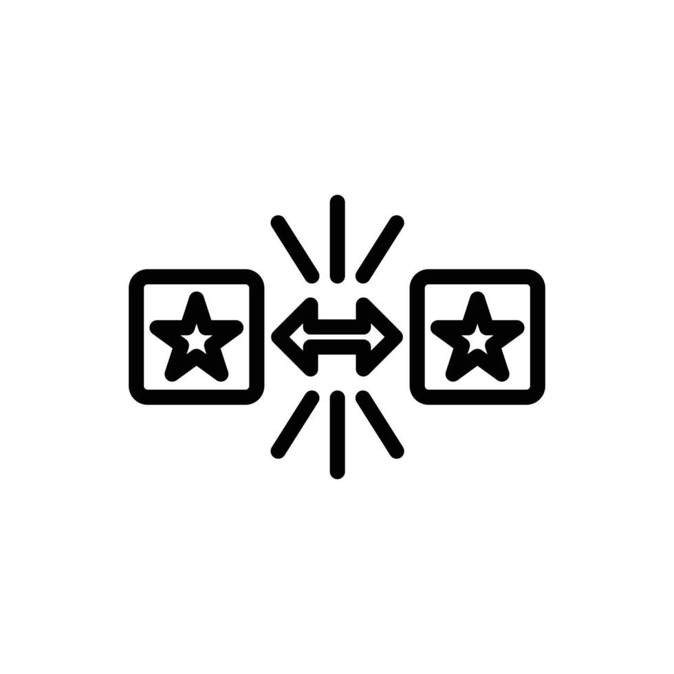 matching icon or logo design isolated sign symbol illustration. A collection of high quality black line style icons vector