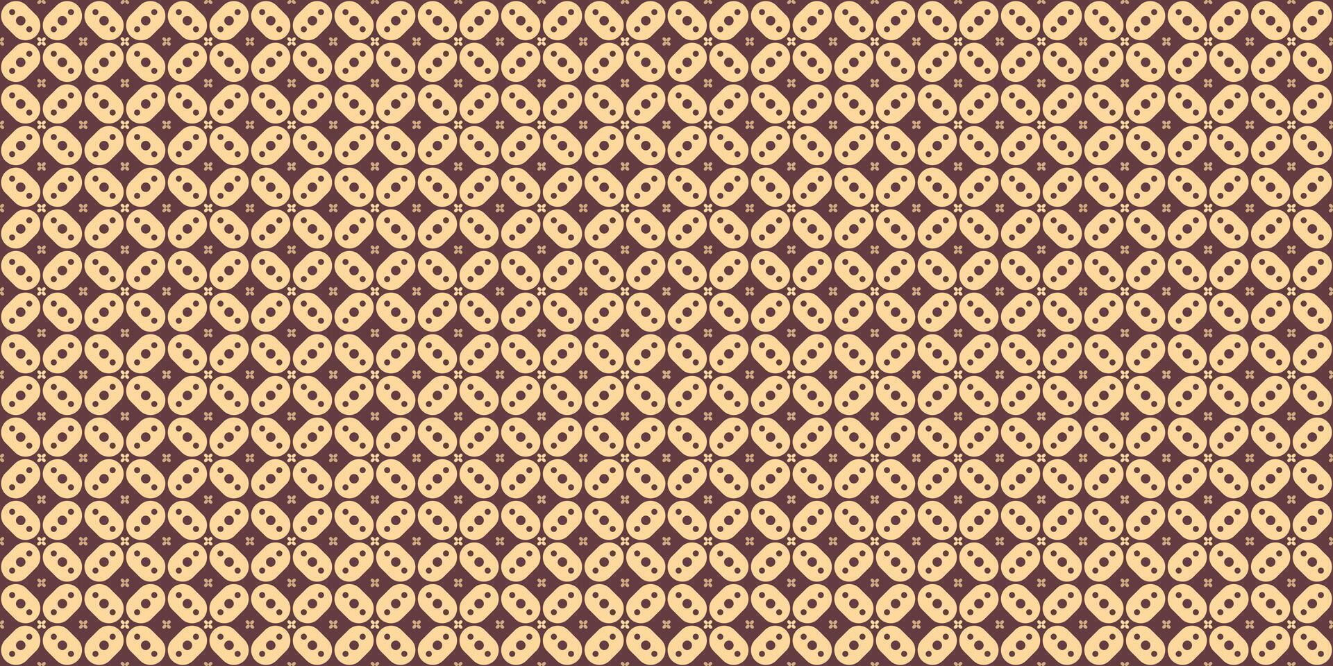 Java Batik Seamless Pattern vector