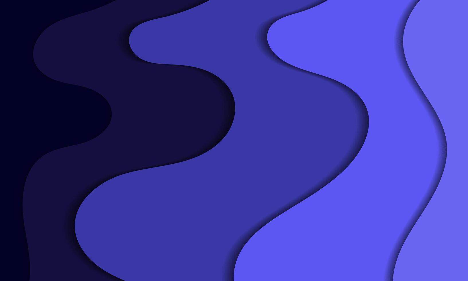 abstract blue and purple background with wavy lines vector