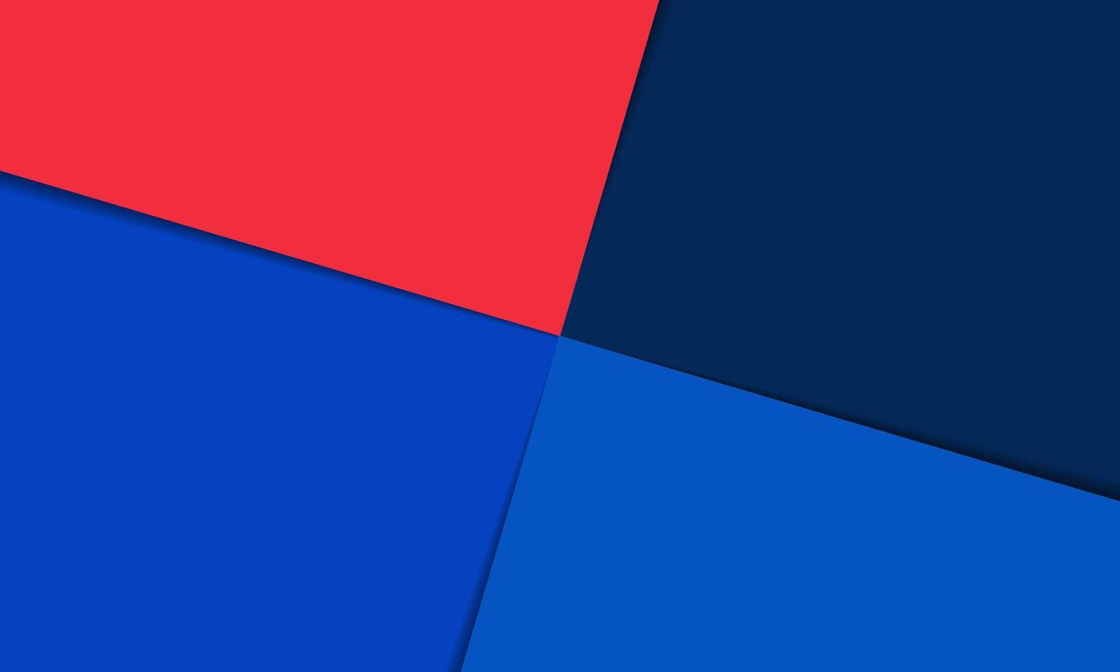 a red, blue and black background with a red and blue triangle vector
