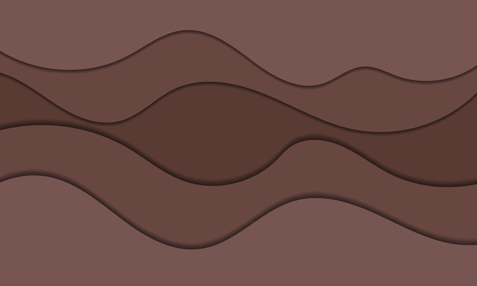 a brown background with waves vector