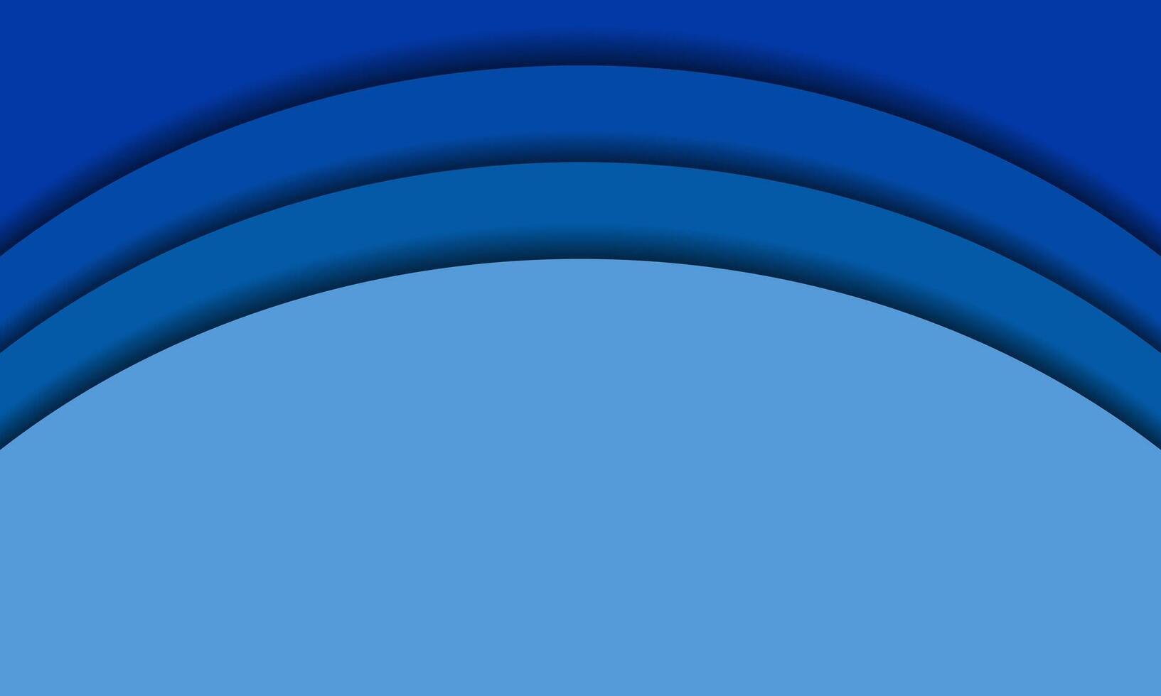 a blue background with a curved line vector
