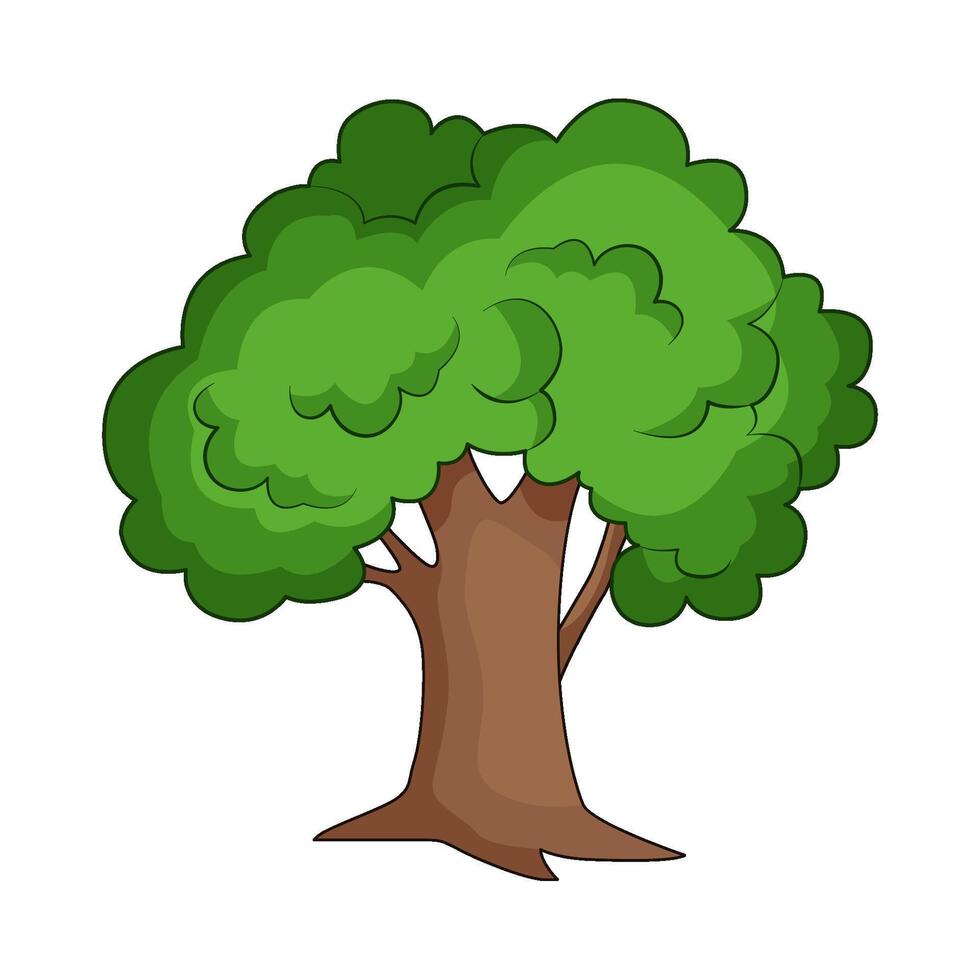 illustration of tree vector