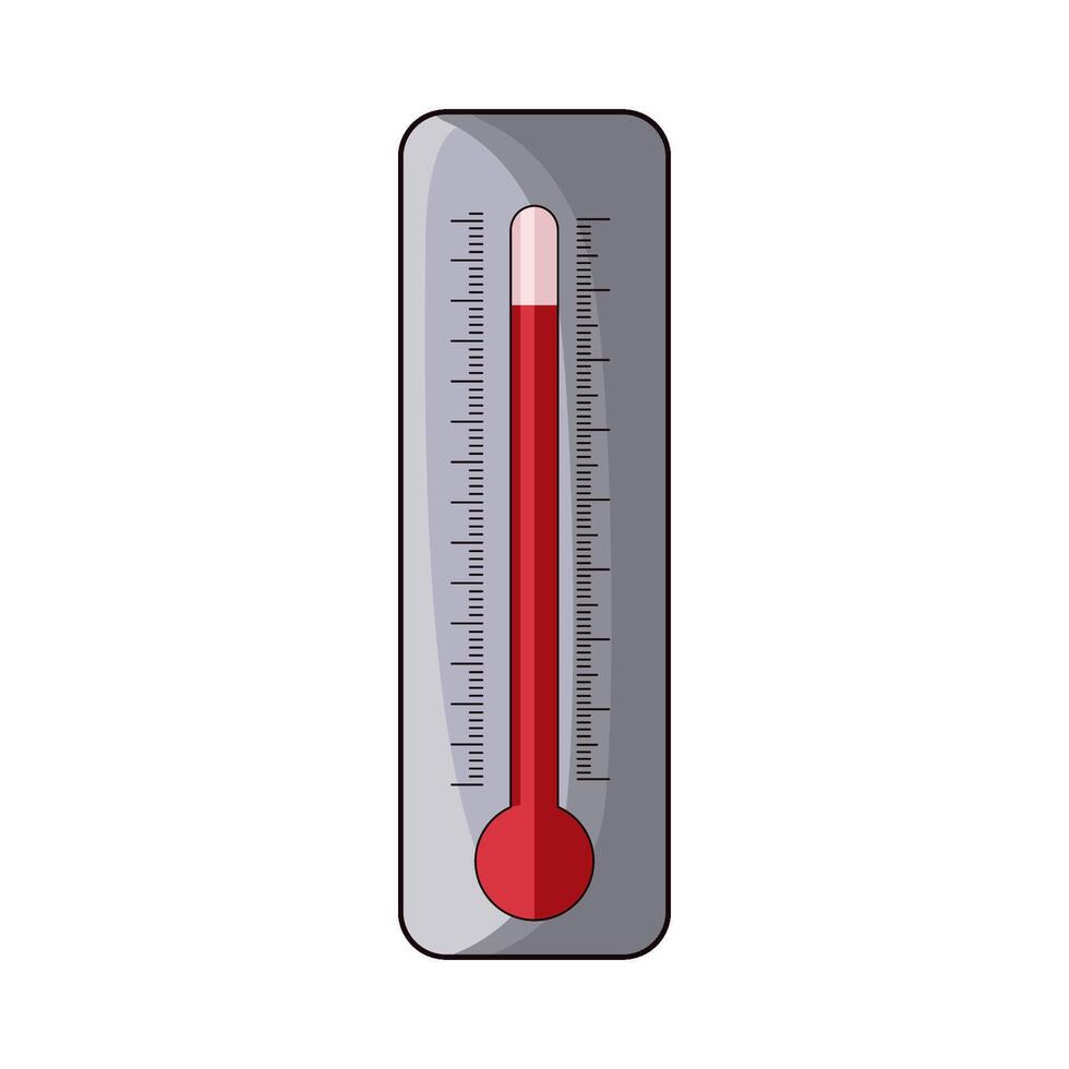 illustration of thermometer vector
