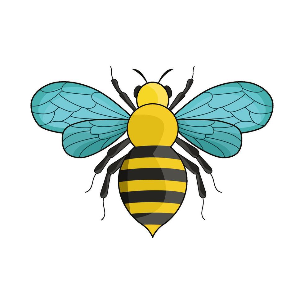 illustration of bee vector
