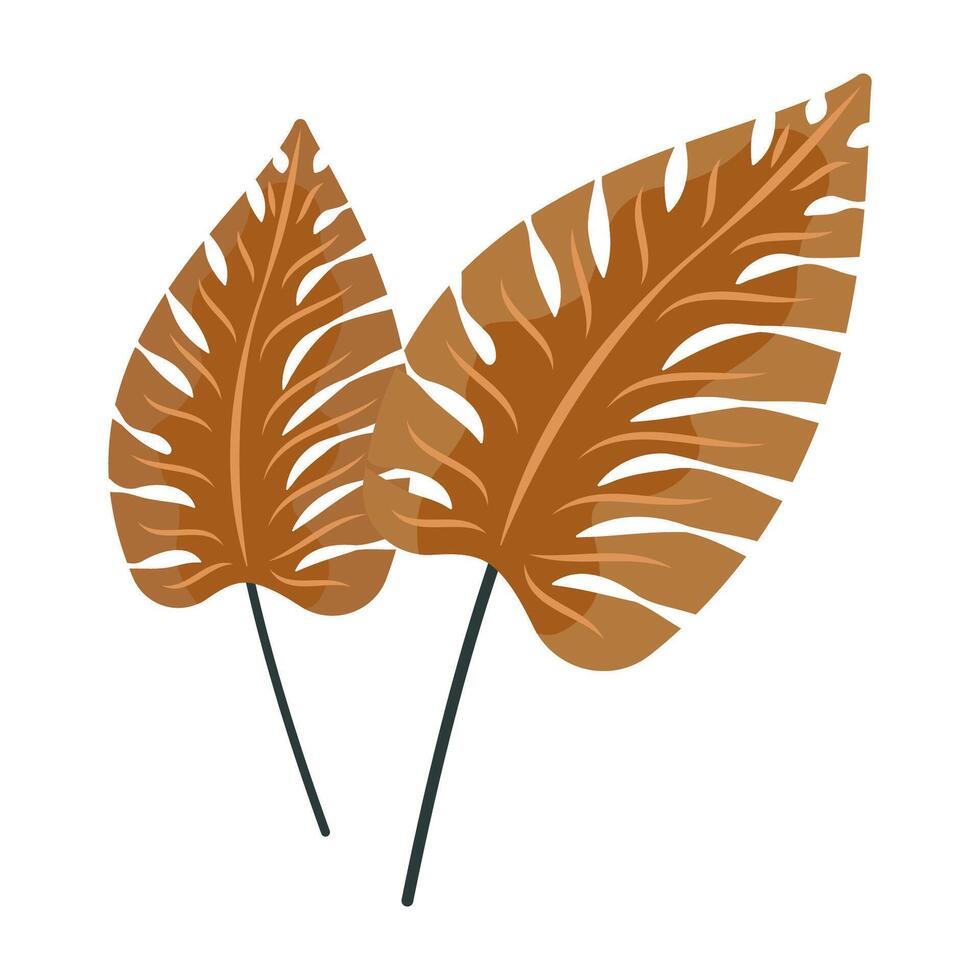 Draw autumn For fall autumn season concept flat style vector