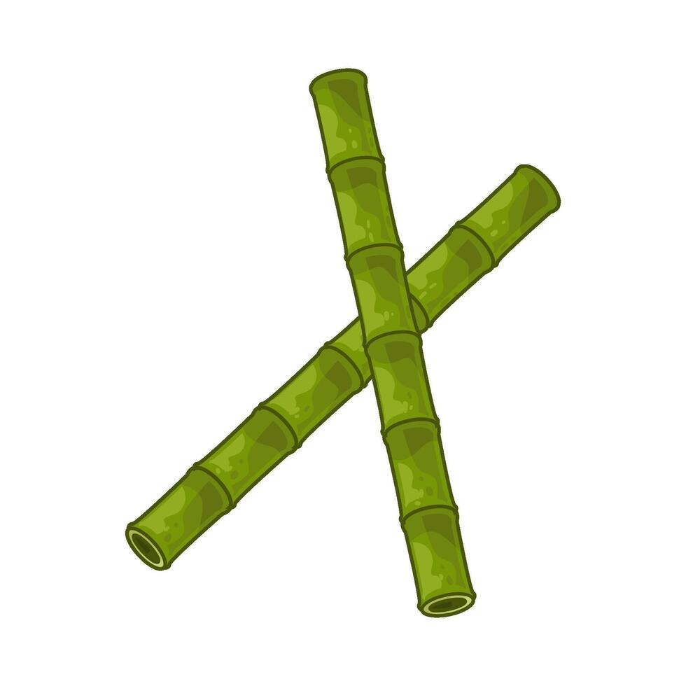 illustration of bamboo vector