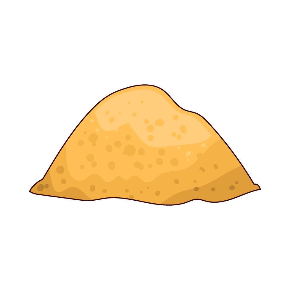 illustration of sand vector