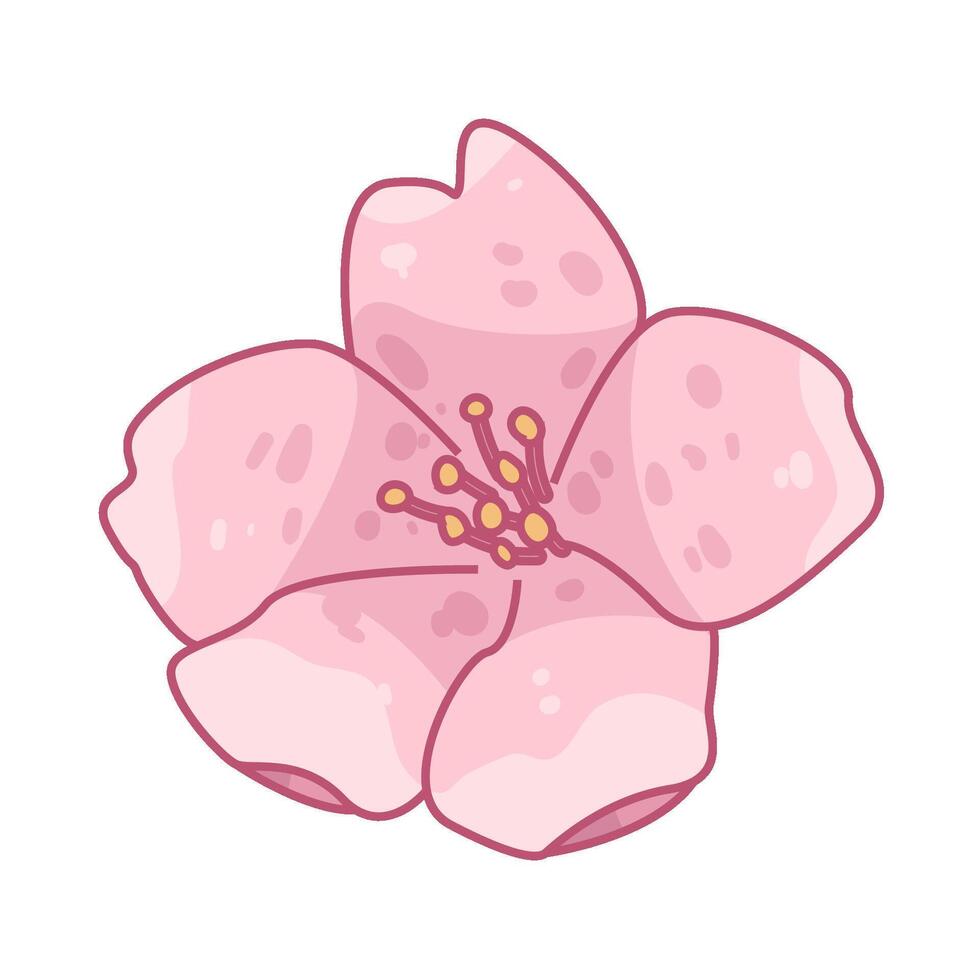 illustration of sakura vector