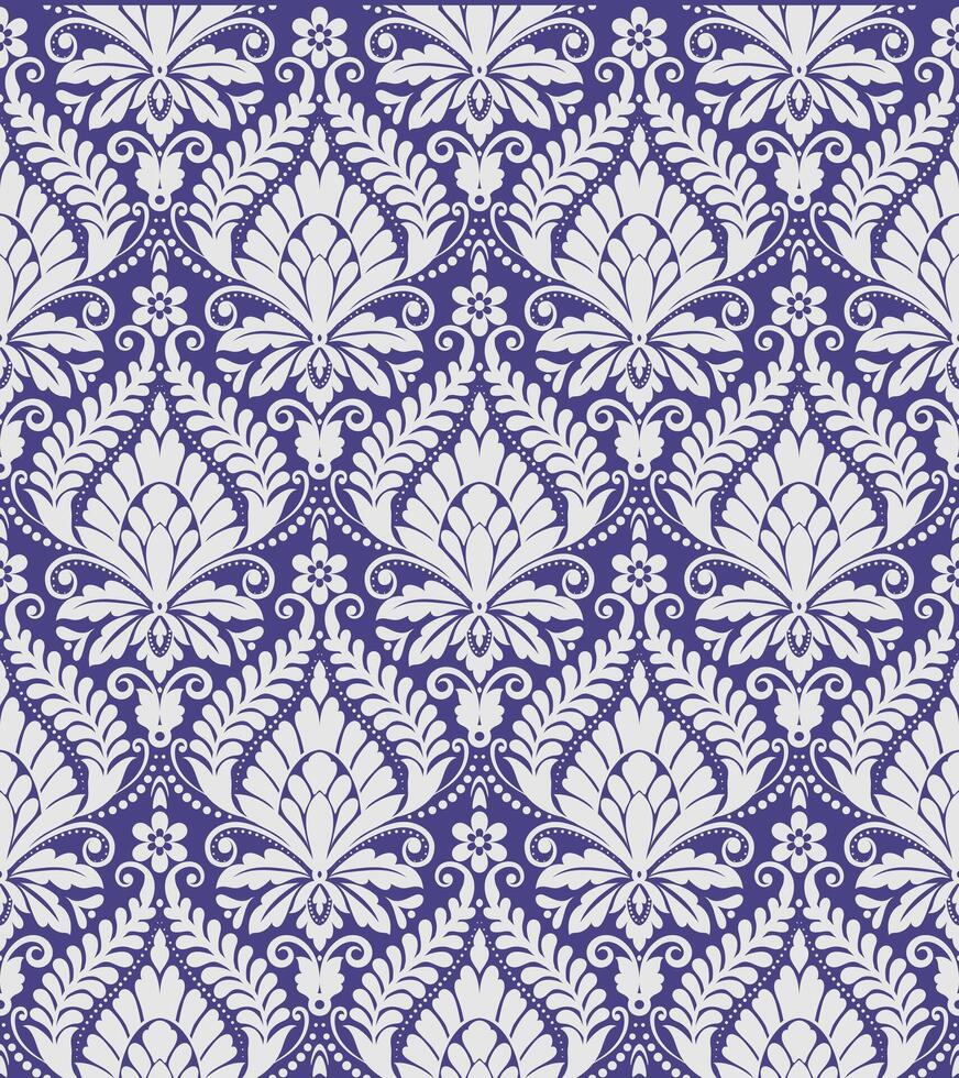 Abstract pattern and Ethnic Textile neckline design vector