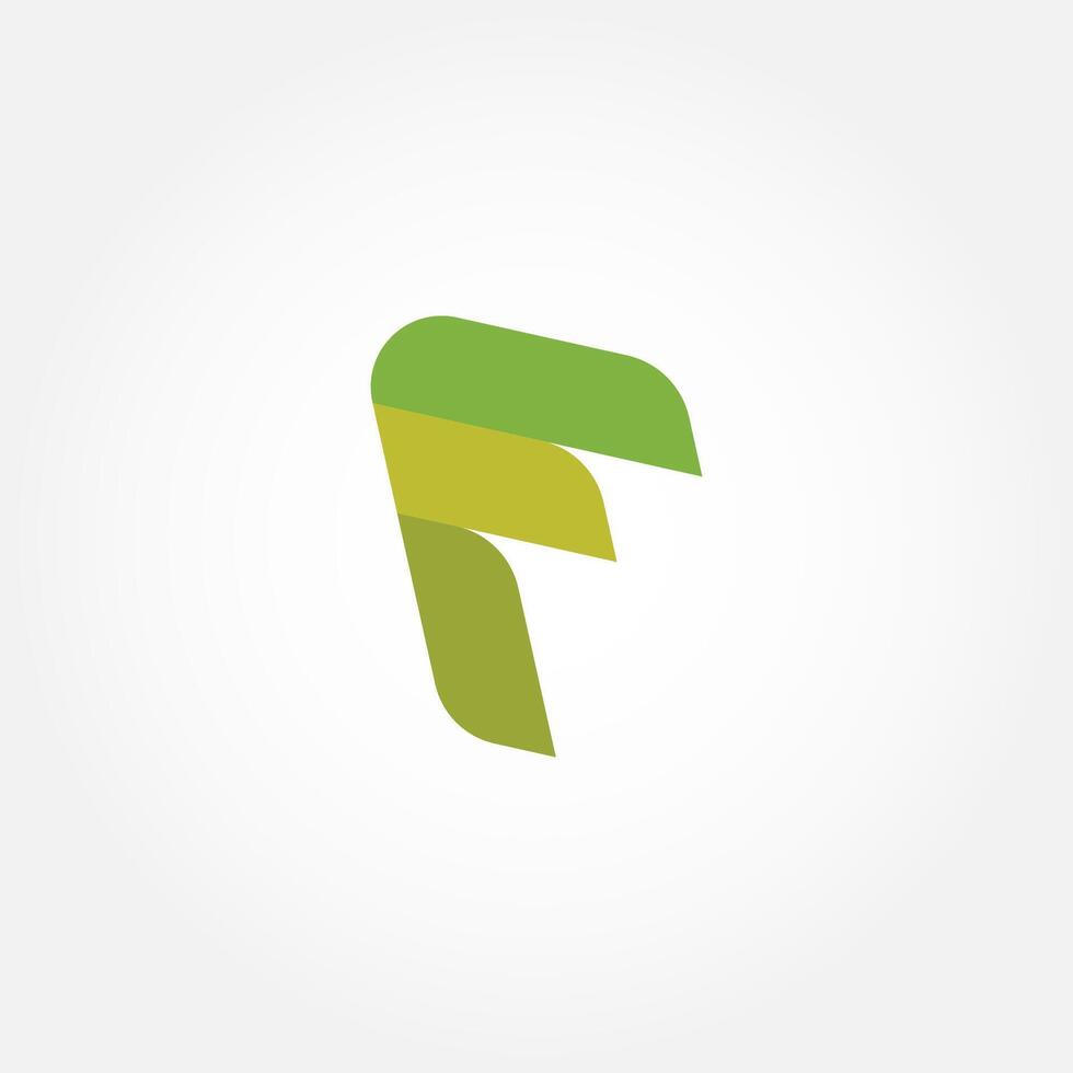 Letter F Abstract Logo vector