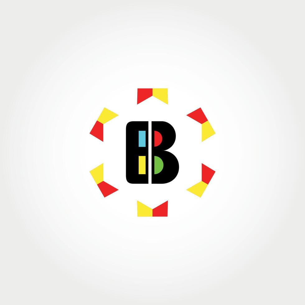 Letter B logo Design vector
