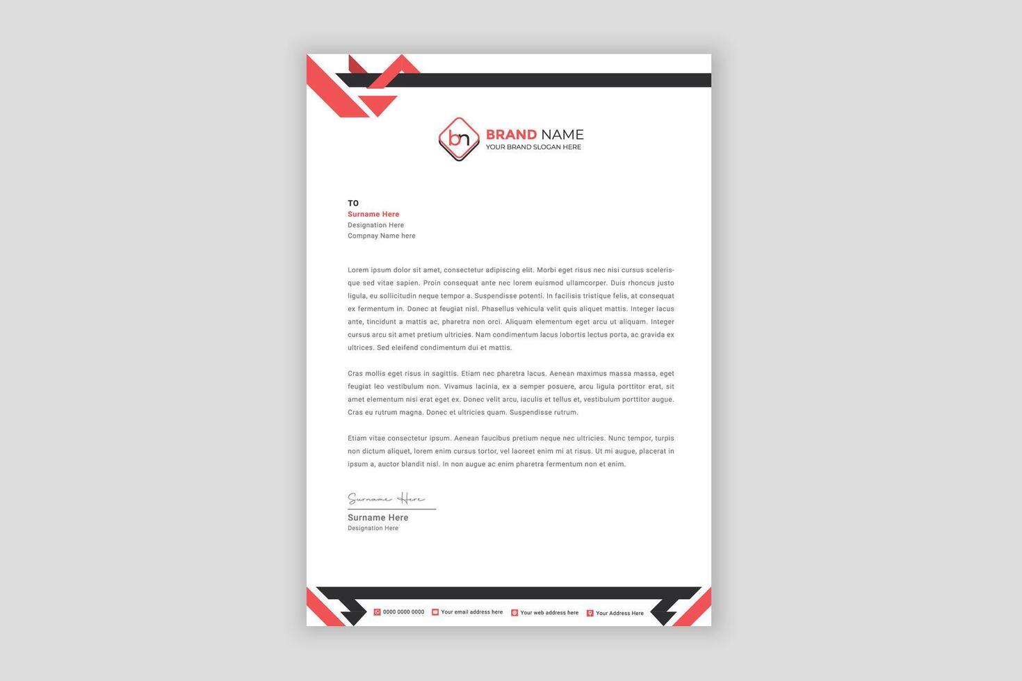 SIDA día membrete modelo diseño vector