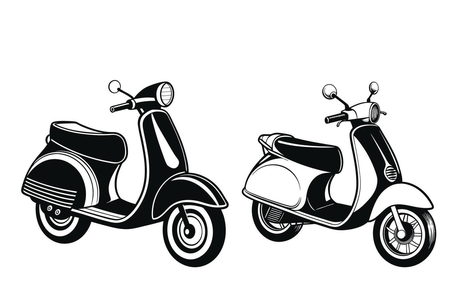 Scooter Icon for Transportation and Urban Living vector