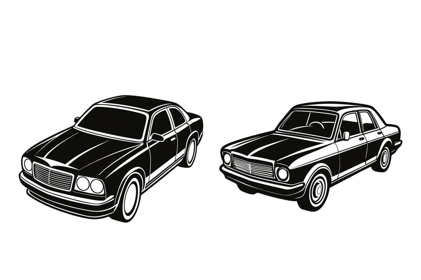 Car Icon for Automotive and Transportation Projects vector