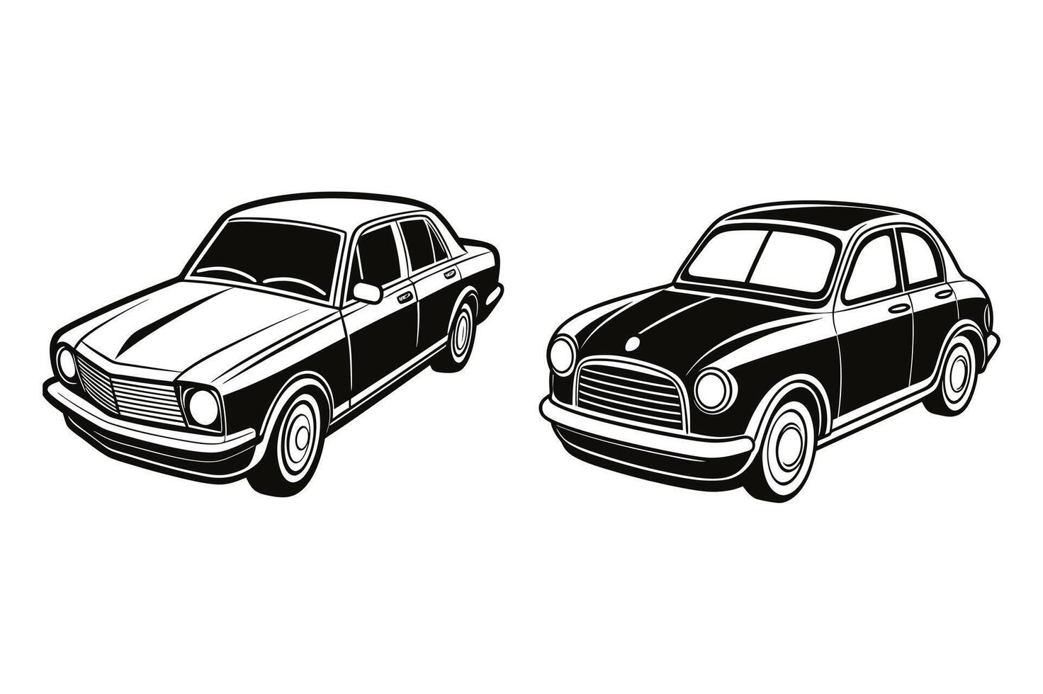 Customizable Car Illustration vector