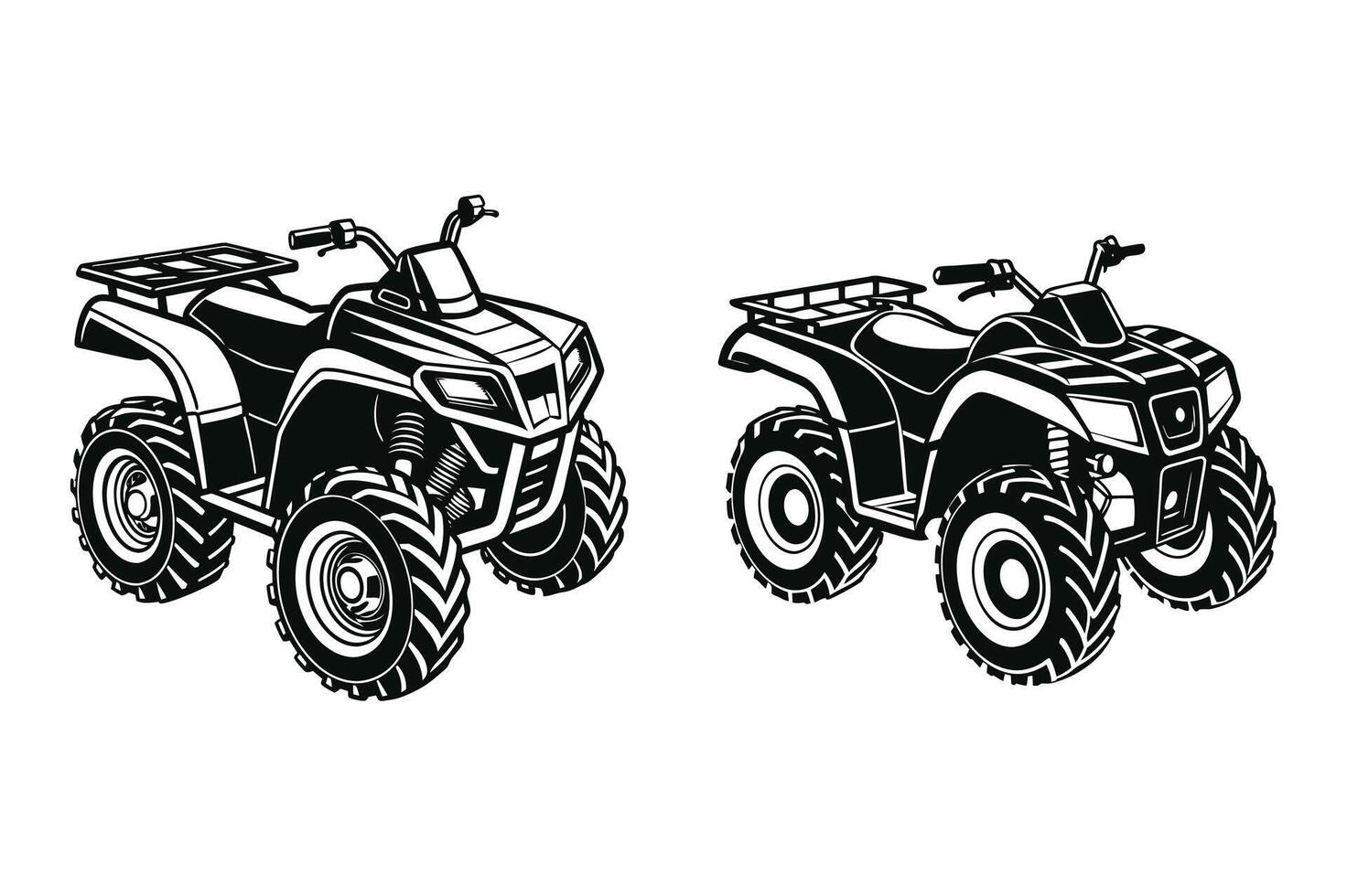 ATV Icon for Outdoor Adventures vector