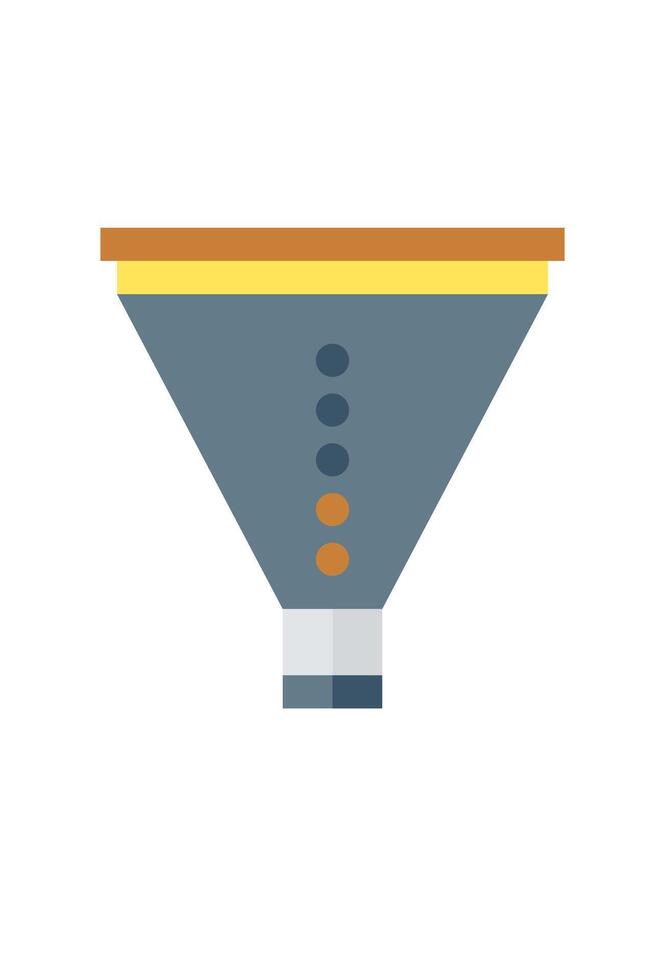 simple flashlight illustration for icon vector