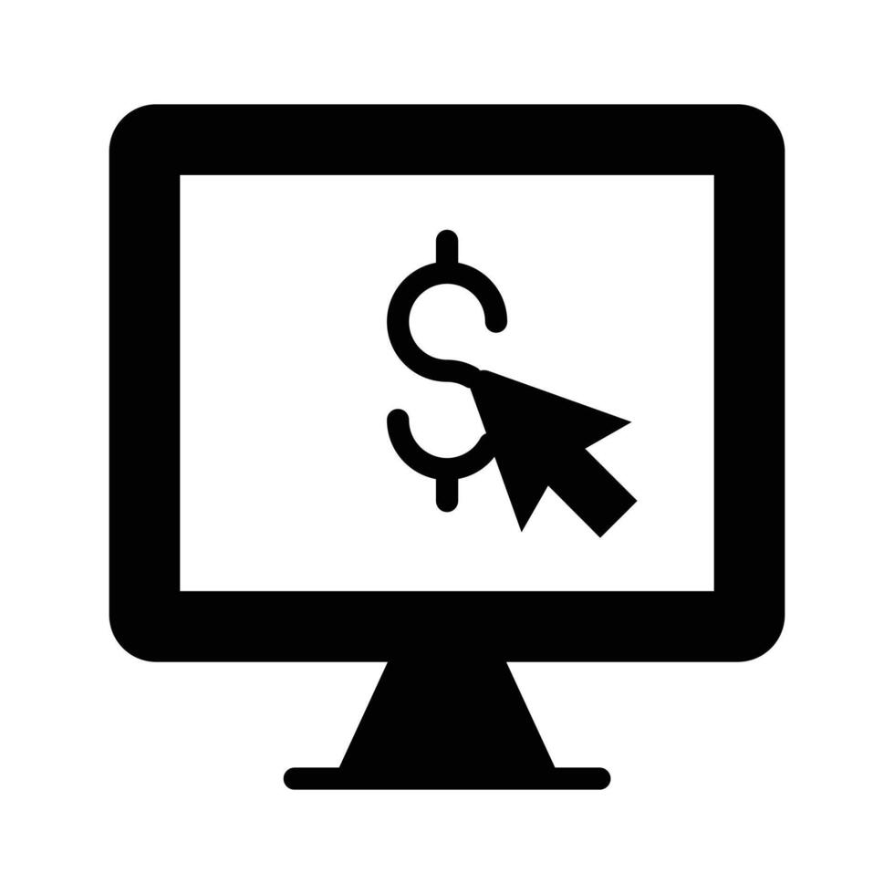 Easy to use online payment symbol vector