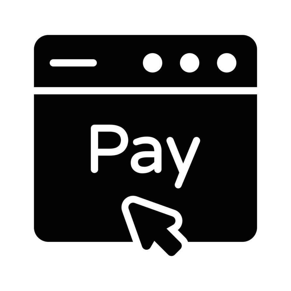 Shows online payments and digital transactions, ready to use icon vector