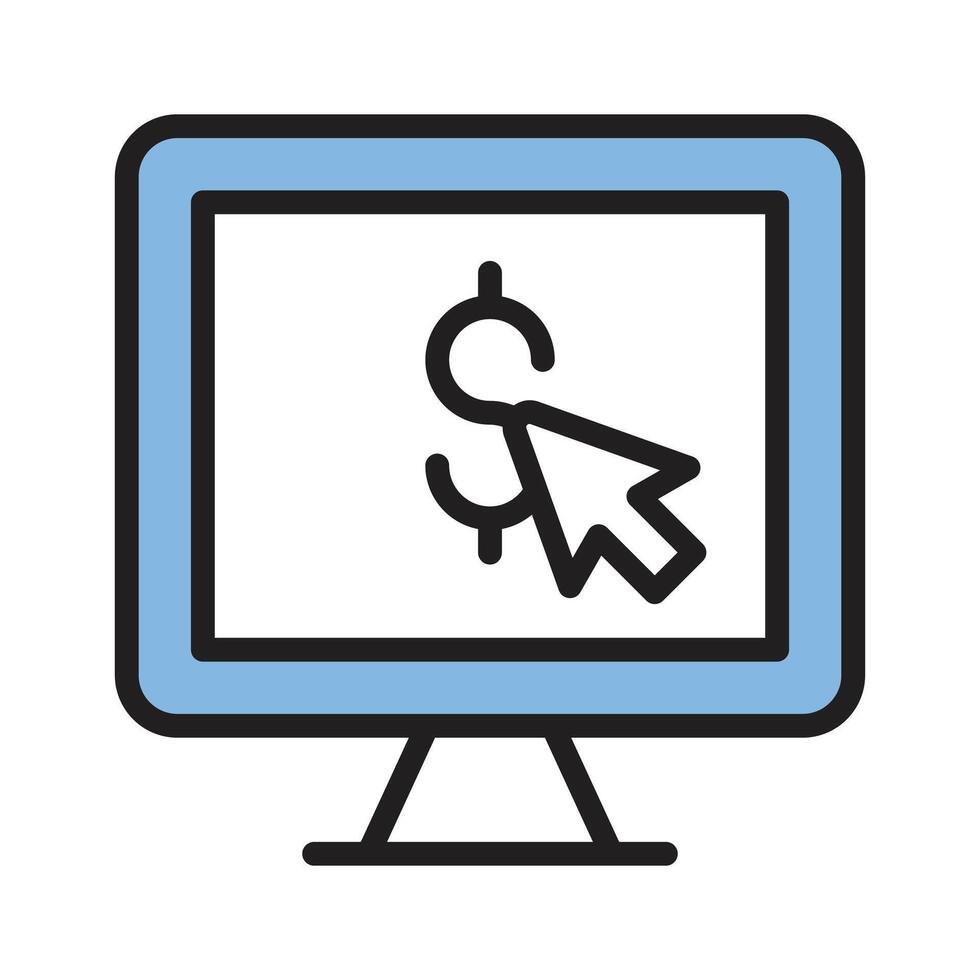 Easy to use online payment symbol vector