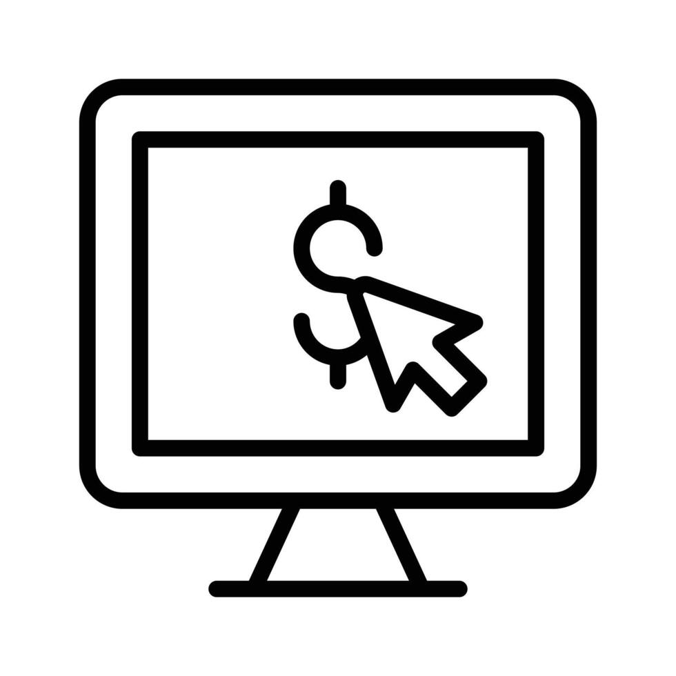 Easy to use online payment symbol vector
