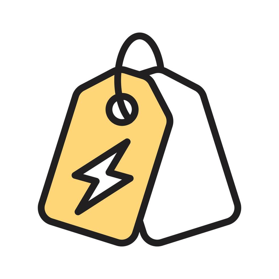 Flash sale icon, ideal for urgent discounts and time-limited offers vector