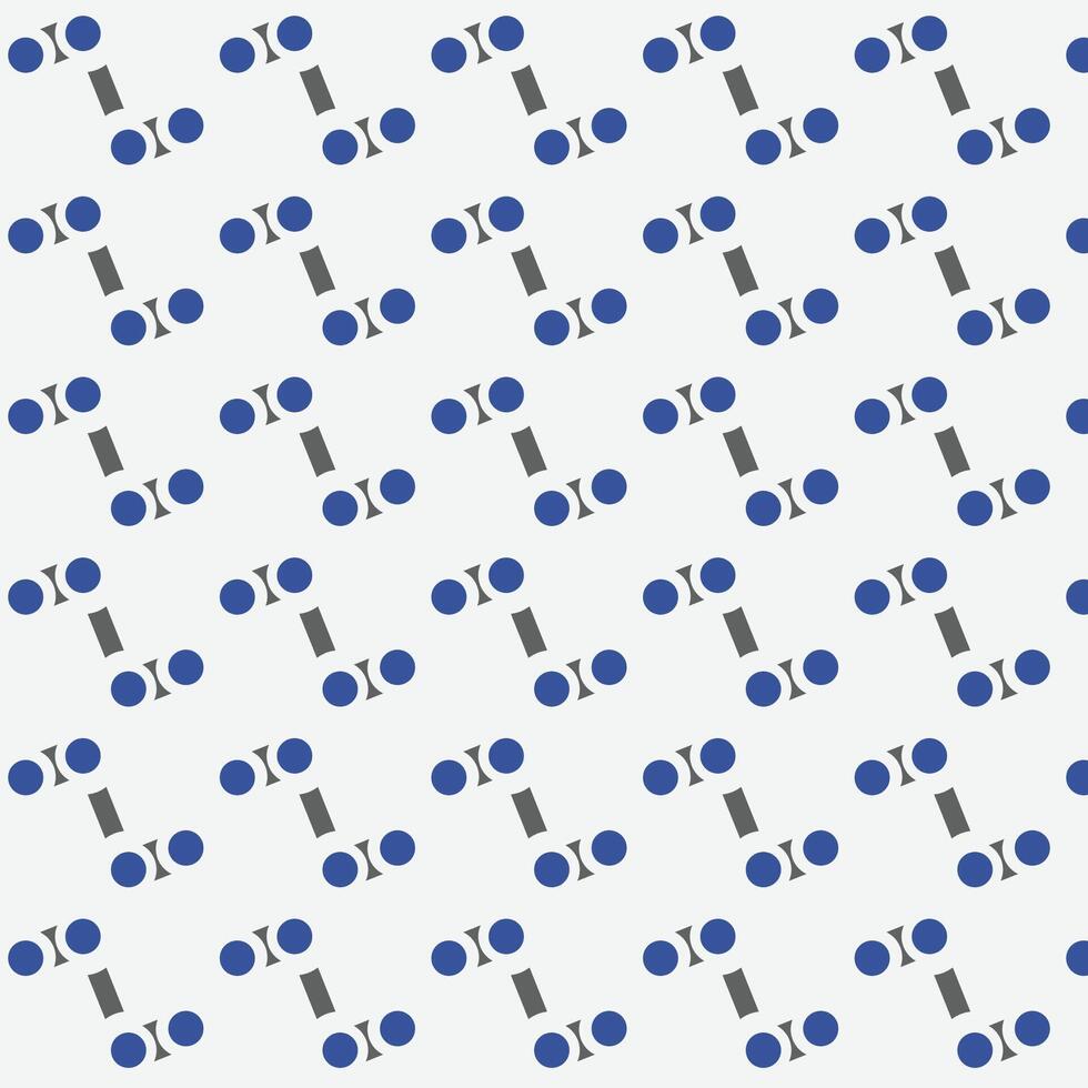 Micro Robot Pattern vector