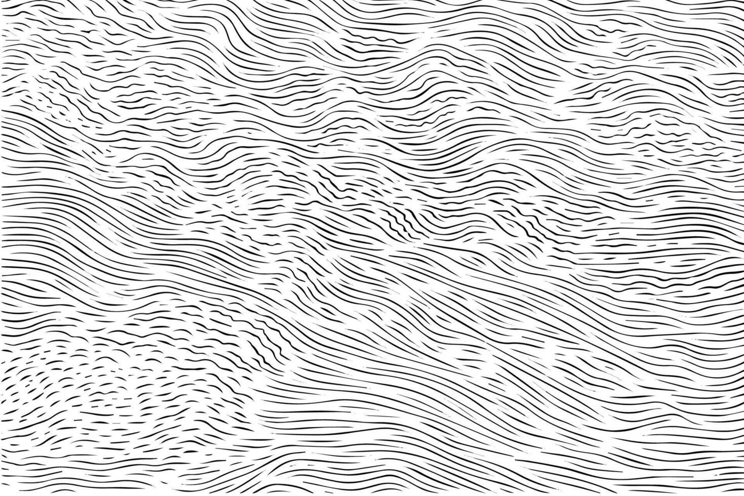 Vintage Fur Pattern Illustration of Abstract Animal Texture. vector