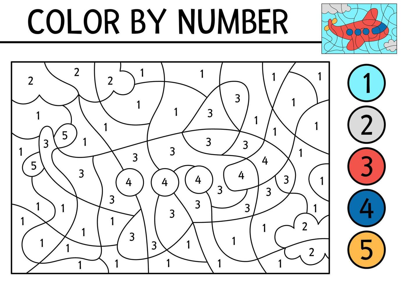 Page 2 Color By Number Coloring Pages Vector Art Icons and Graphics Page 2 Color By Number Coloring Pages Vector Art Icons and Graphics