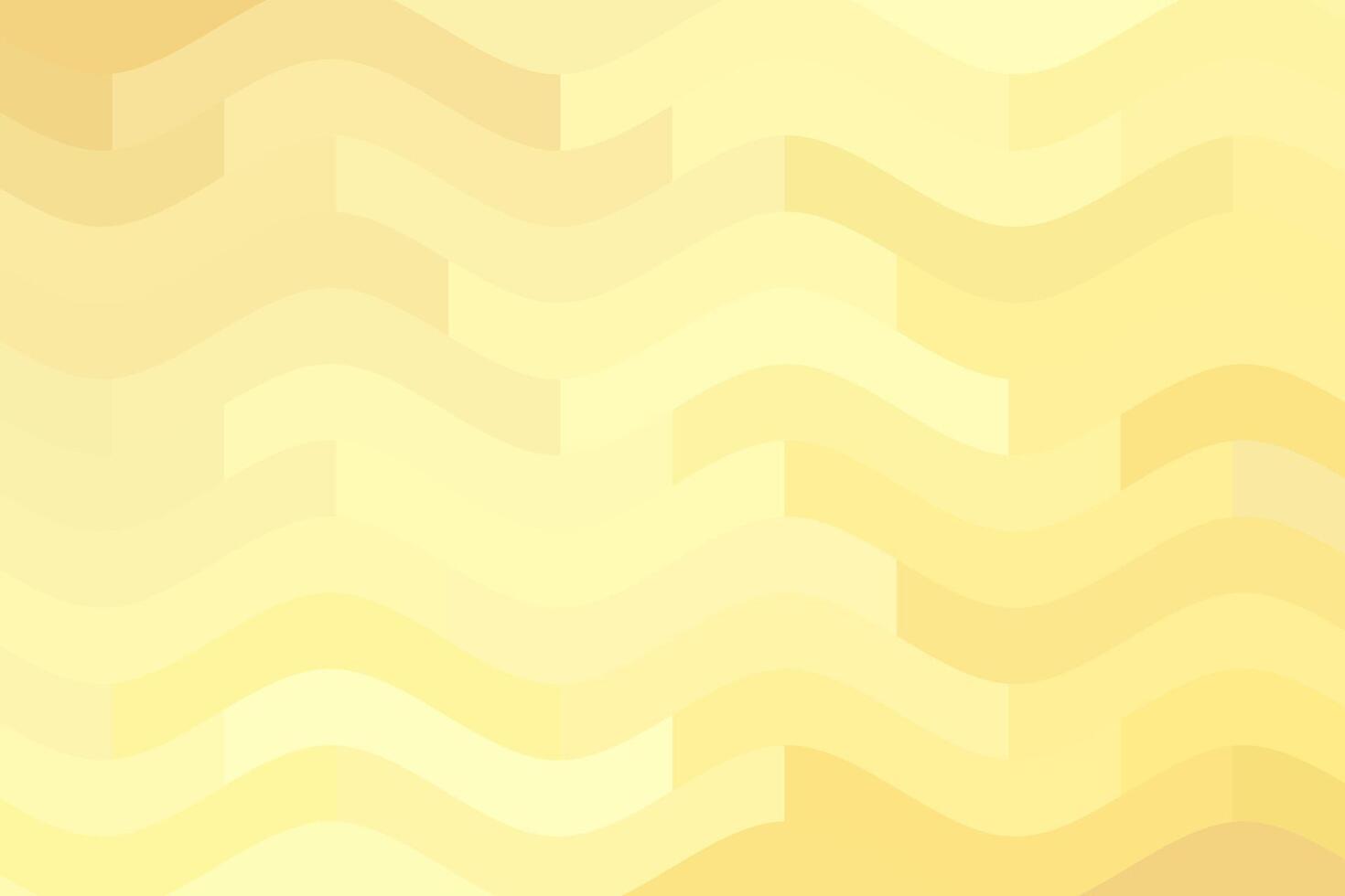 Golden mosaic wave pattern for background. Geometric abstract pixel background vector