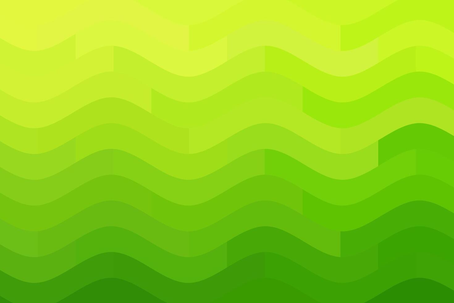 Green mosaic wave pattern for background. Geometric abstract pixel background vector
