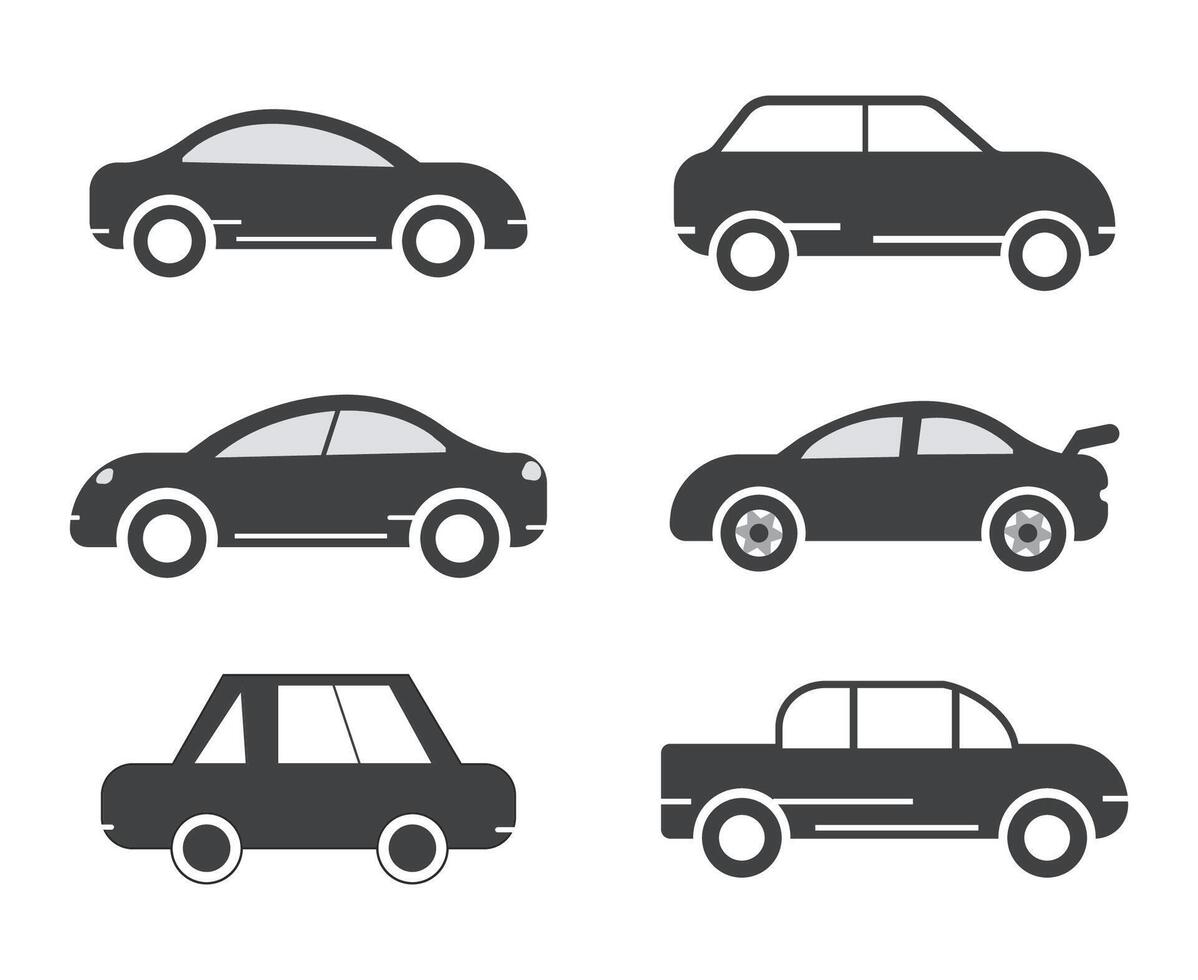 Automobile and Unique car vector