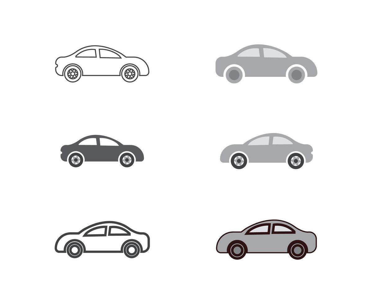 Unique car, Automobile vector