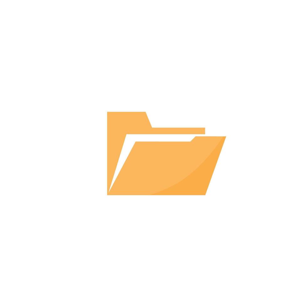 templete folder design simple design icons. vector