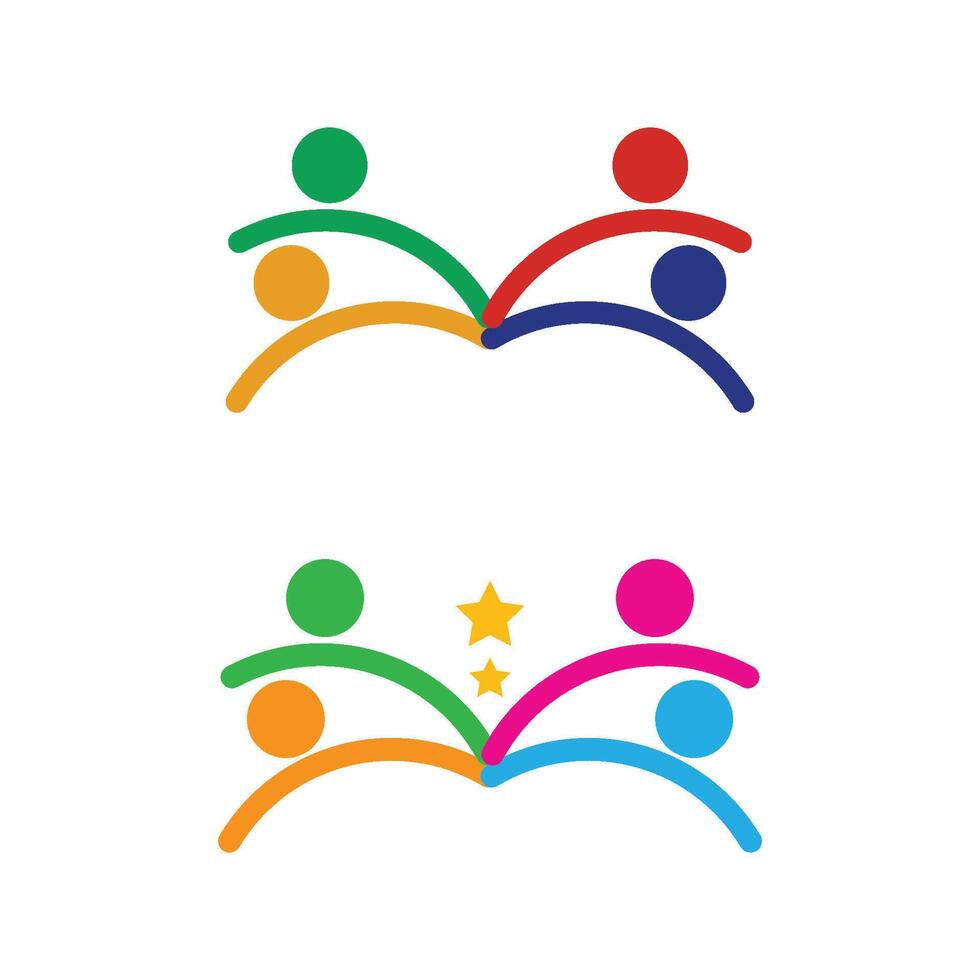 Community Logo Template Icon vector