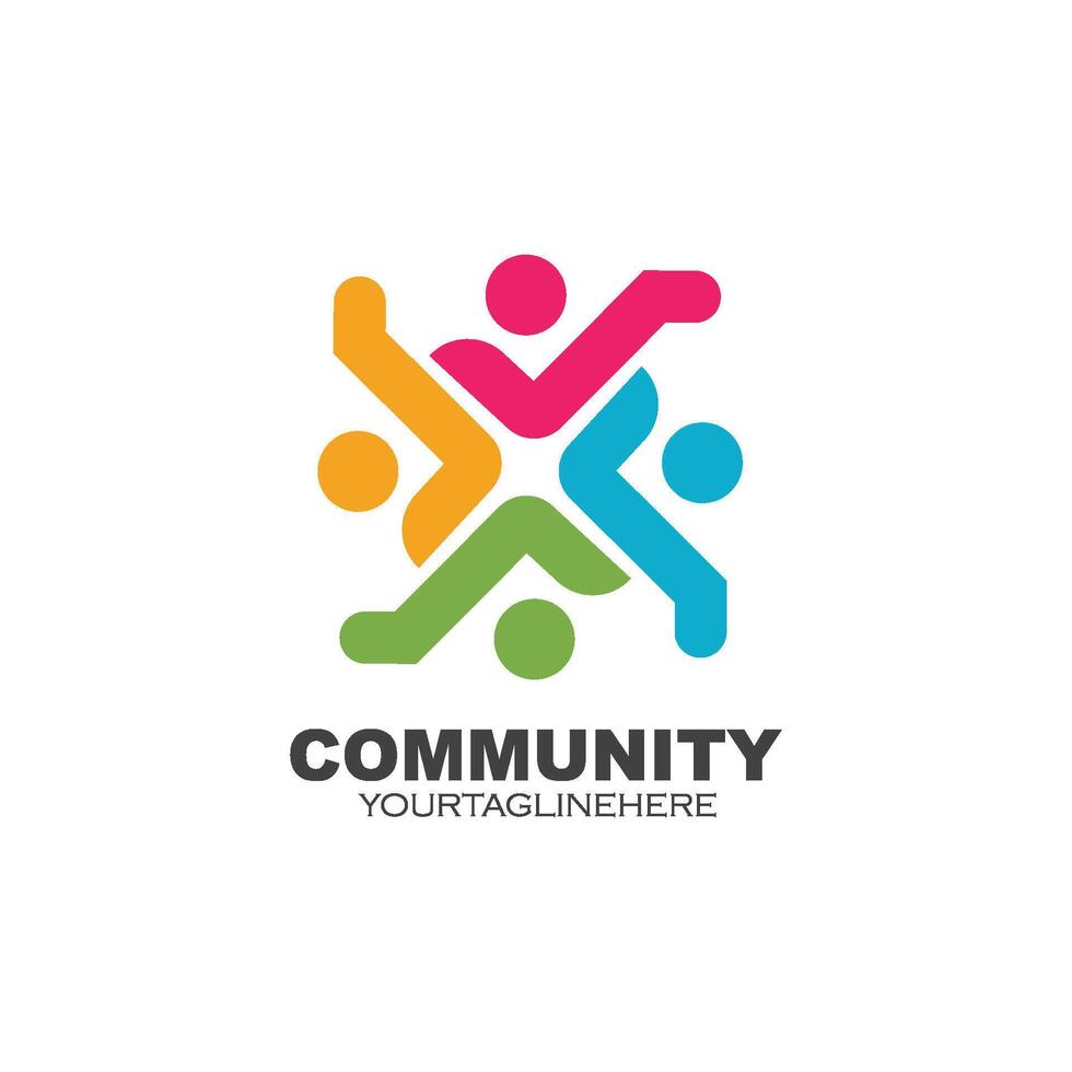 Community, network and social people icon design vector