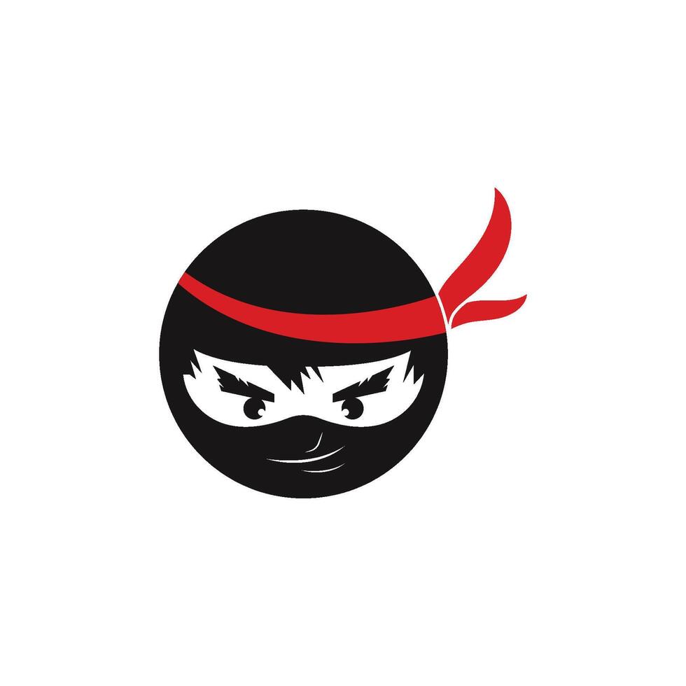 ninja icon illustration design vector