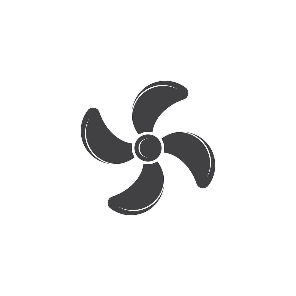 airplane propeller illustration design vector