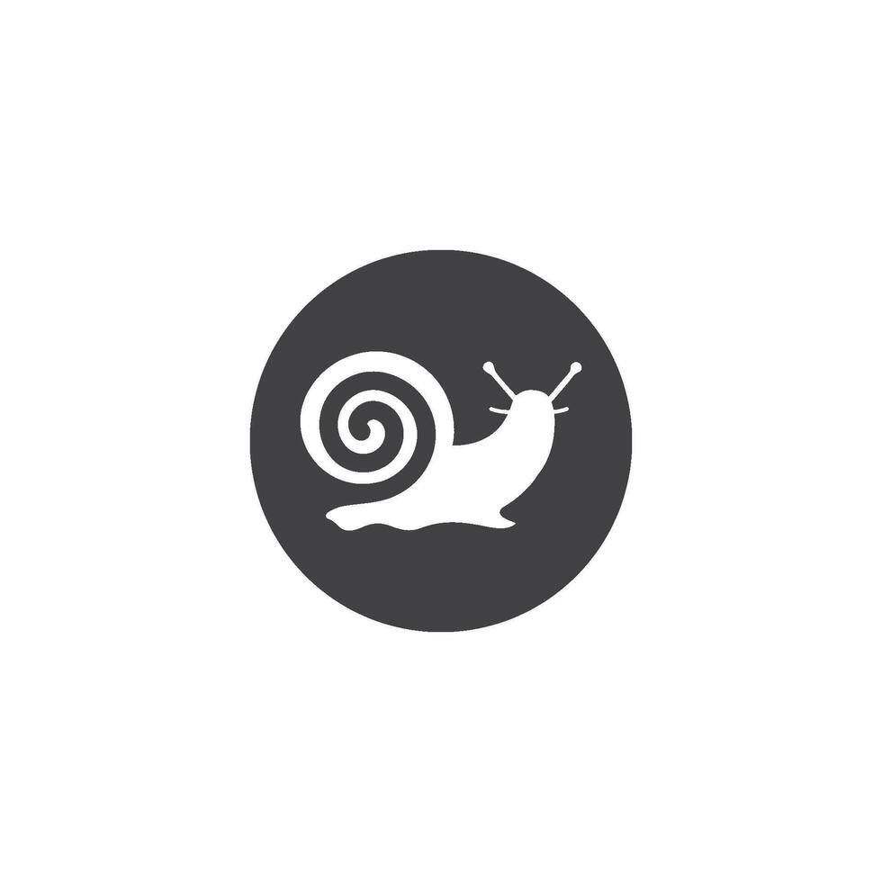 snail illustration design vector