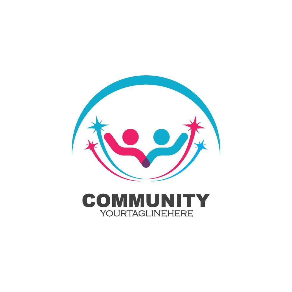 Community, network and social people icon design vector