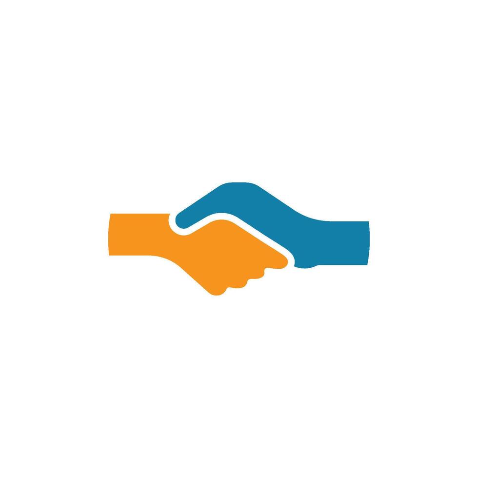 handshake illustration design vector
