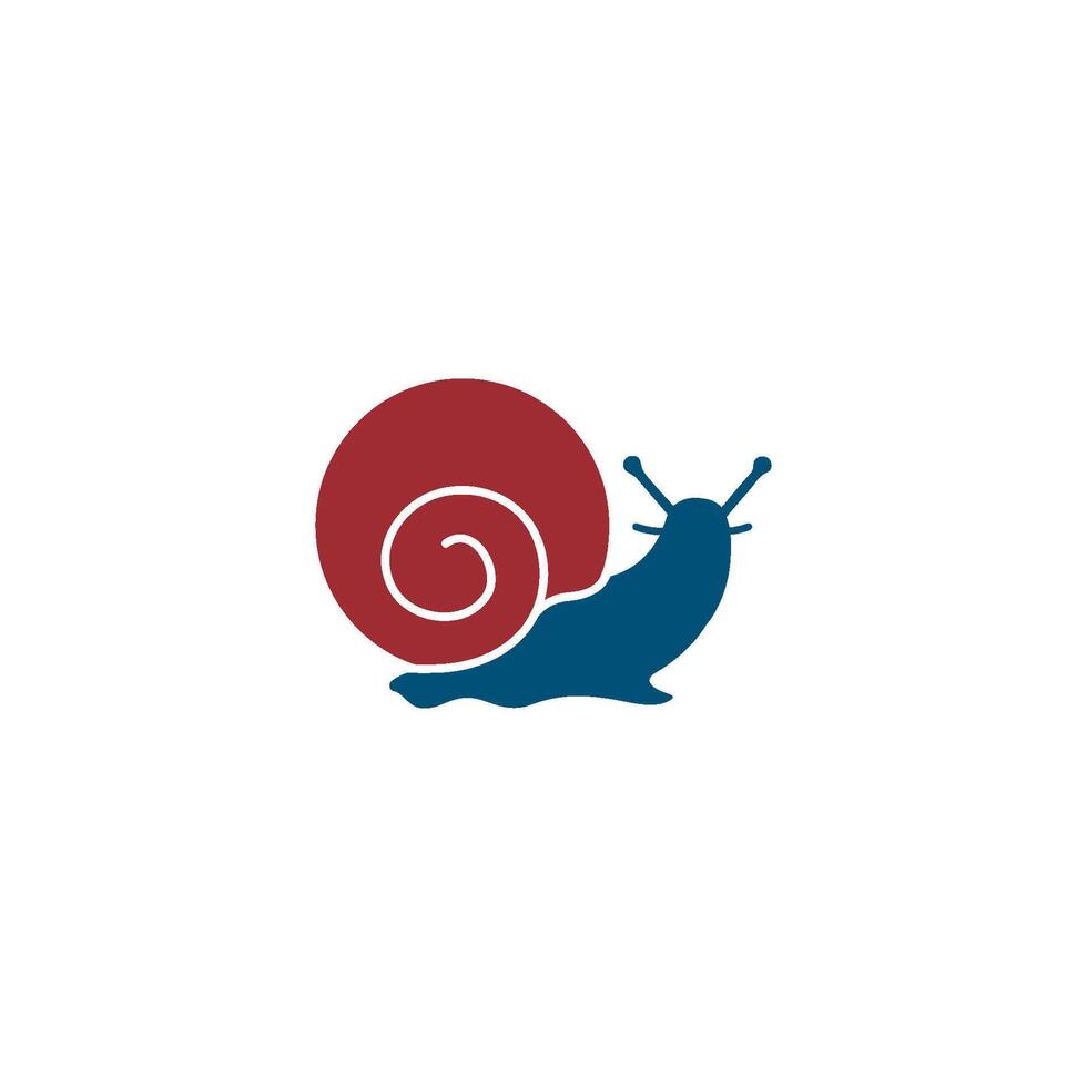 snail illustration design vector