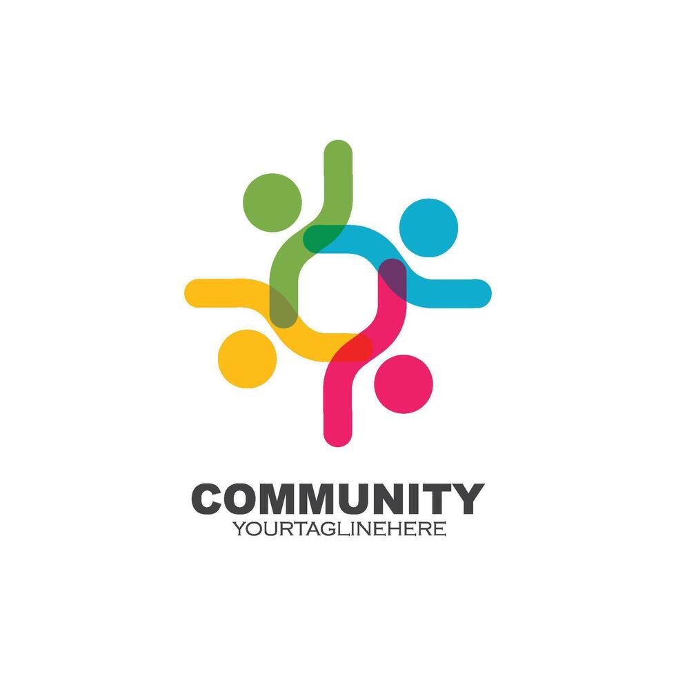 Community, network and social people icon design vector