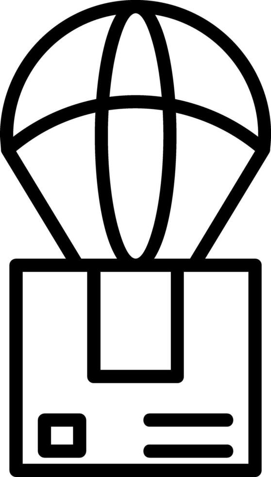 Dropshipper Line Icon vector